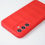 Galaxy A54 5G Case Hülle - Robustes Silikon mit Doppelter Schutzschicht - Rot