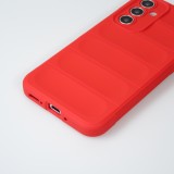 Galaxy A54 5G Case Hülle - Robustes Silikon mit Doppelter Schutzschicht - Rot