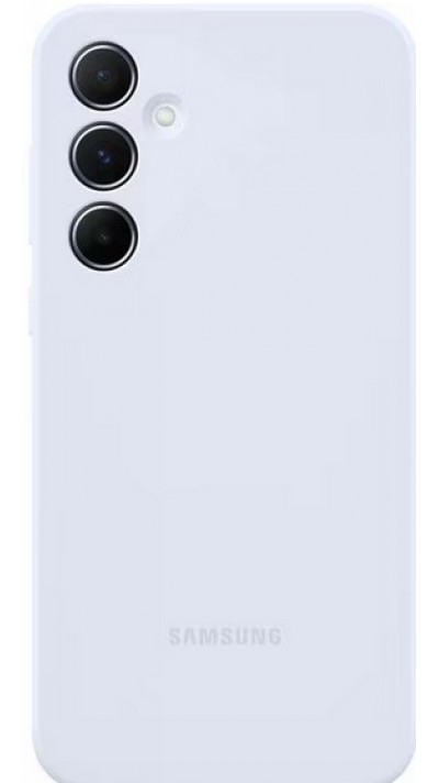 Galaxy A55 5G Case Hülle - Original Silicone Case designed by Samsung - Hellblau