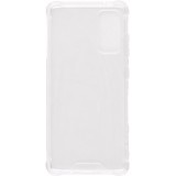 Hülle Samsung Galaxy S20 FE - Bumper Glass TPU Anti-Schock mit Acryl - Transparent