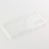 Hülle Samsung Galaxy S20 FE - Bumper Glass TPU Anti-Schock mit Acryl - Transparent