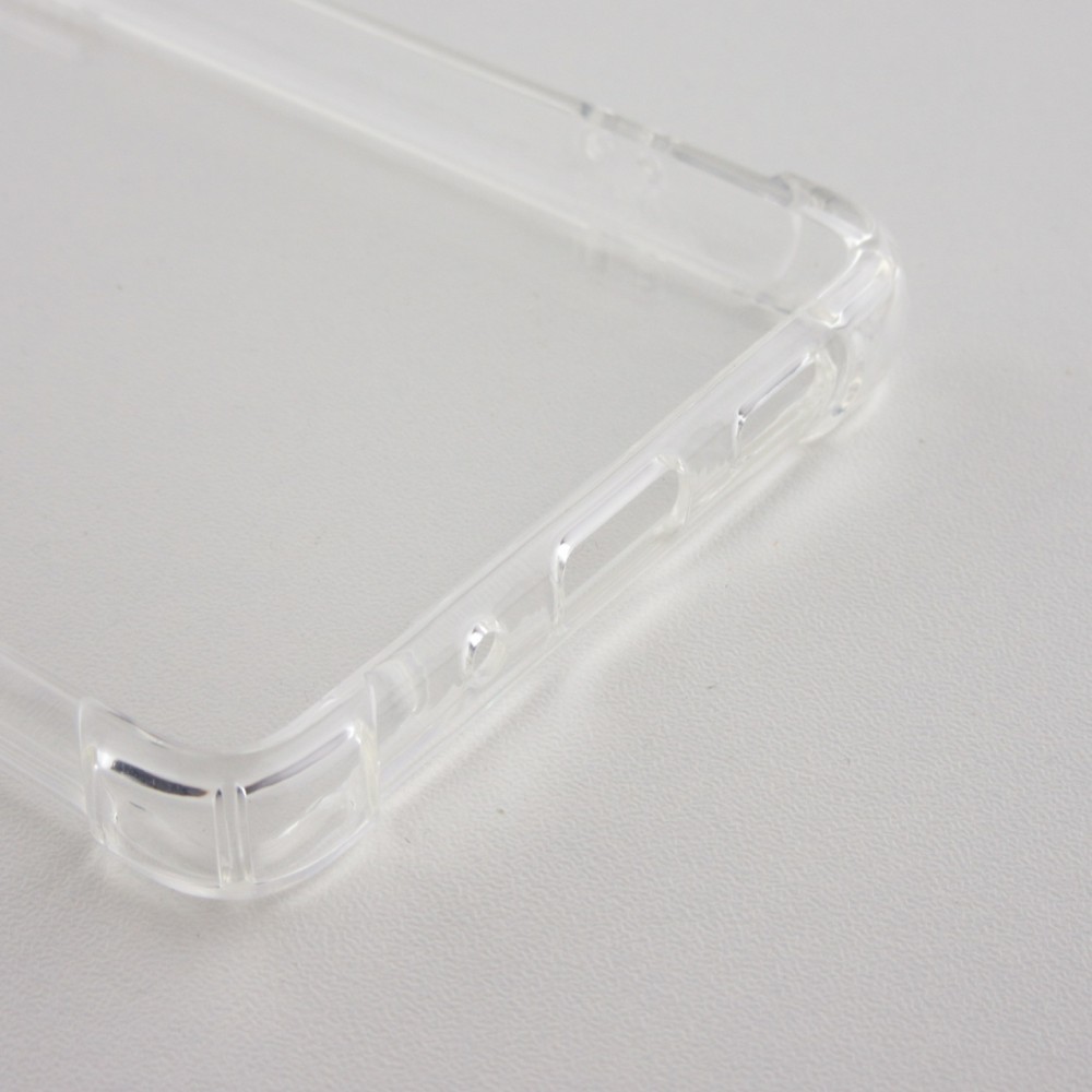 Hülle Samsung Galaxy S20 FE - Bumper Glass TPU Anti-Schock mit Acryl - Transparent