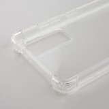 Hülle Samsung Galaxy S20 FE - Bumper Glass TPU Anti-Schock mit Acryl - Transparent