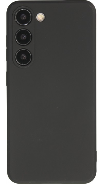 Samsung Galaxy S24 Case Hülle - Silikon soft touch - Schwarz