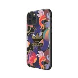 Coque iPhone 12 Pro Max - Adidas gel rigide design inspiration japonaise avec logo doré - Multicolore