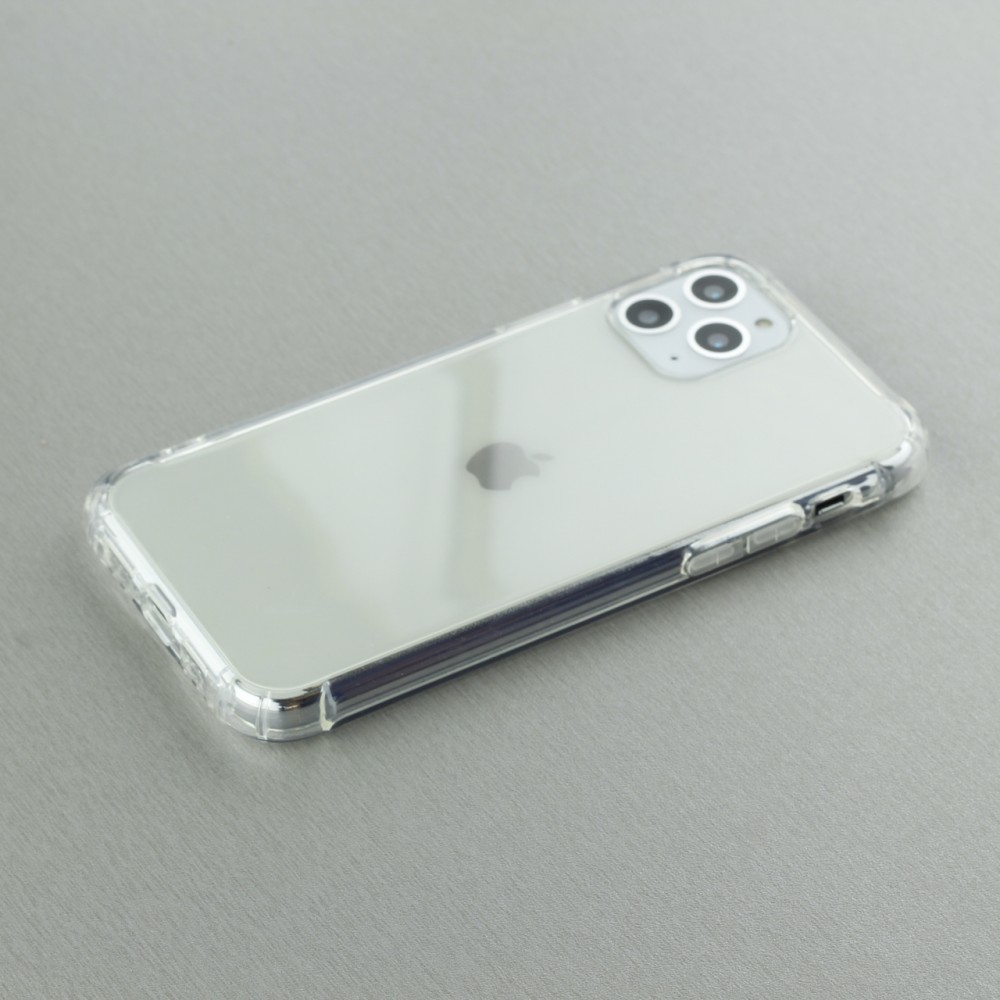 Hülle iPhone 11 Pro - Gummi Transparent Gel Bumper mit extra Schutz für Ecken Antischock