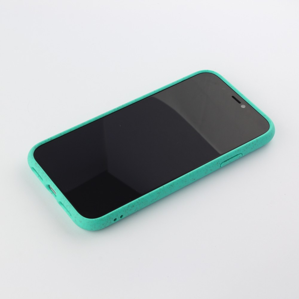 Hülle iPhone 11 Pro Max - Bioka Biologisch Abbaubar Eco-Friendly Kompostierbar - Türkis