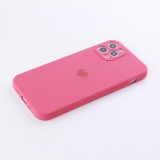 Hülle iPhone 11 Pro Max - Silikon Mat Herz - Rosa