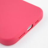 Hülle iPhone 11 Pro Max - Silikon Mat Herz - Rosa