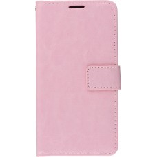 Hülle iPhone 16 Pro Max - Premium Flip Leder Tasche - Hellrosa