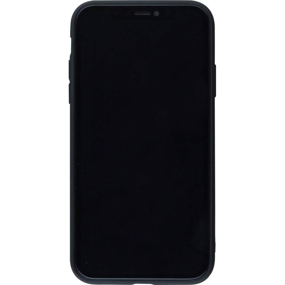 Hülle Samsung Galaxy S21 5G - Silicone Mat - Schwarz