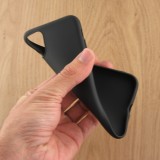 Hülle Samsung Galaxy A52 - Silicone Mat - Schwarz