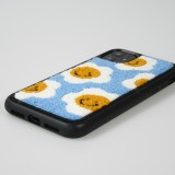 iPhone 11 Case Hülle - Hart Silikon tufting lachender Blumen-Teppich