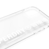 iPhone 11 Case Hülle - Superdry Clear Case transparent mit Logoaufdruck