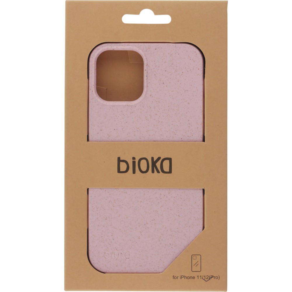 Hülle iPhone 12 Pro Max - Bioka Biologisch Abbaubar Eco-Friendly Kompostierbar - Rosa