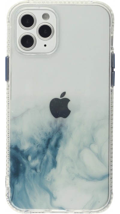 iPhone 13 Pro Case Hülle - Clear Bumper Gradient Farbe - Hellblau