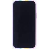 Coque iPhone 11 Pro Max - Soft Touch multicolors rose - Violet