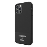 iPhone 12 Pro Max Case Hülle - Superdry Moulded Canvas Hardcase - Schwarz