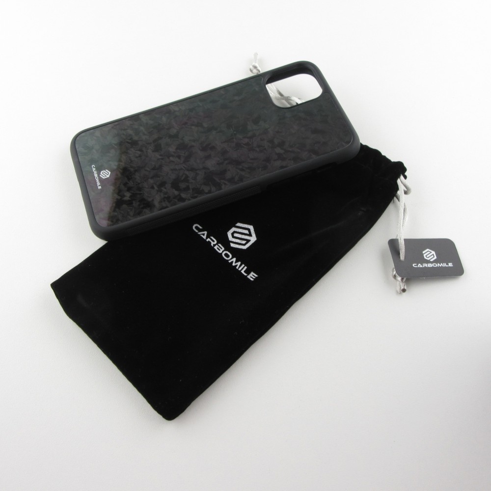 iPhone 14 Case Hülle - Carbomile Forged Carbon (Kompatibel mit MagSafe)