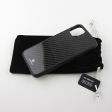 iPhone 15 Plus Case Hülle - Carbomile Carbon Fiber (Kompatibel mit MagSafe)