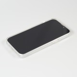 Hülle iPhone 15 Pro - Gummi Bumper Kartenhalter - Transparent