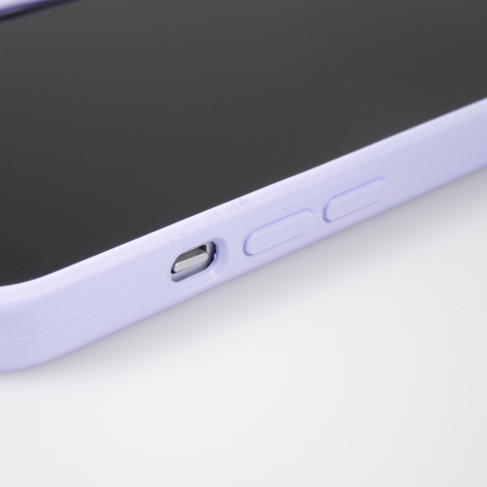 iPhone 15 Pro Case Hülle - Soft Touch - Violett