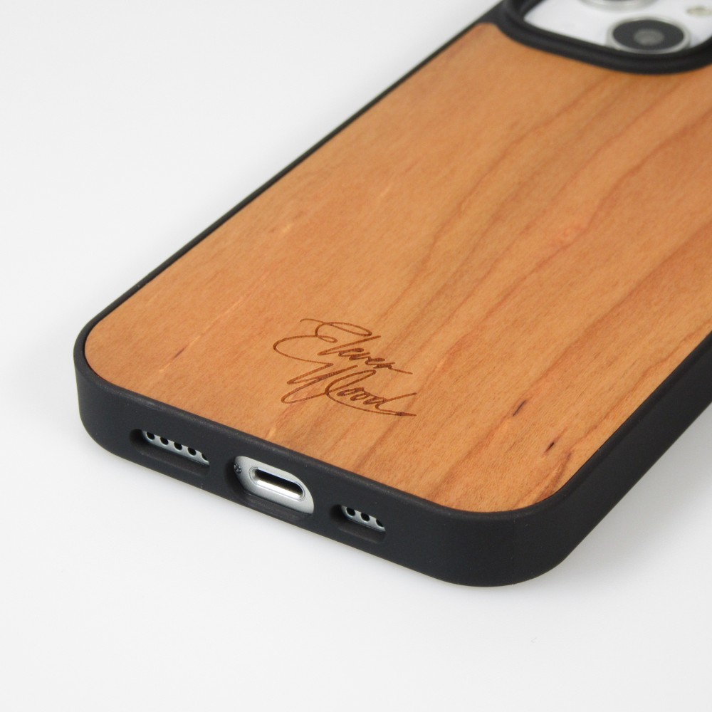 iPhone 14 Case Hülle - Eleven Wood - Cherry