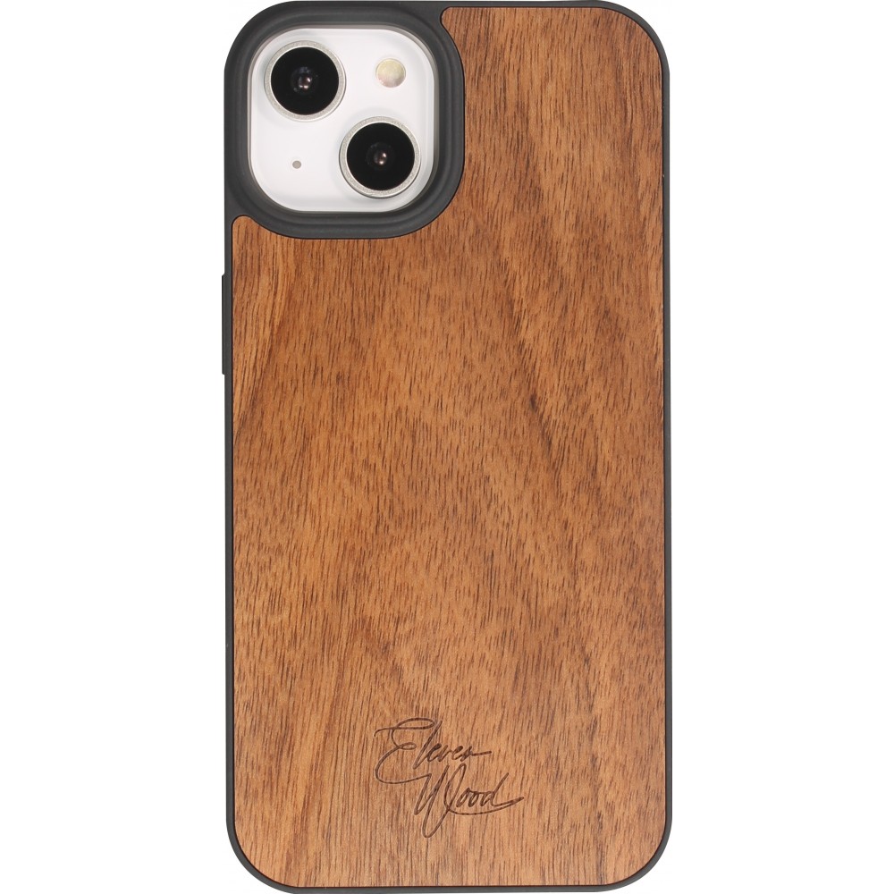 iPhone 14 Plus Case Hülle - Eleven Wood - Walnut