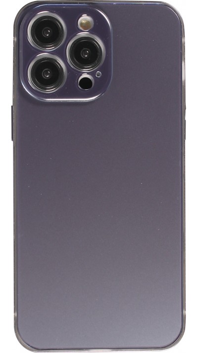 iPhone 14 Pro Max Case Hülle - Unsichtbares Schutzcover in iPhone Farbe - Deep Purple