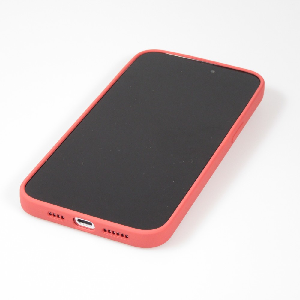 iPhone 14 Pro Case Hülle - Soft Touch mit Ring - Grenade