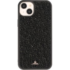 iPhone 15 Plus Case Hülle - Glitzer Diamant The Bling World - Schwarz