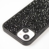 iPhone 15 Plus Case Hülle - Glitzer Diamant The Bling World - Schwarz