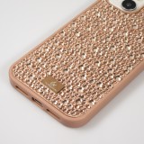 iPhone 15 Plus Case Hülle - Glitzer Diamant The Bling World - Rosa gold