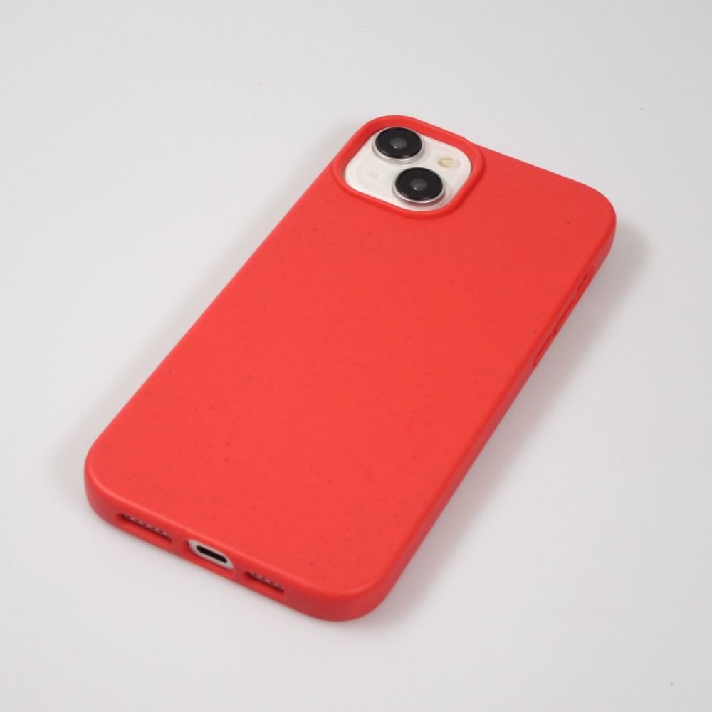 iPhone 15 Plus Case Hülle - Bio Eco-Friendly biologisch Kompostierbar ökologisch - Rot