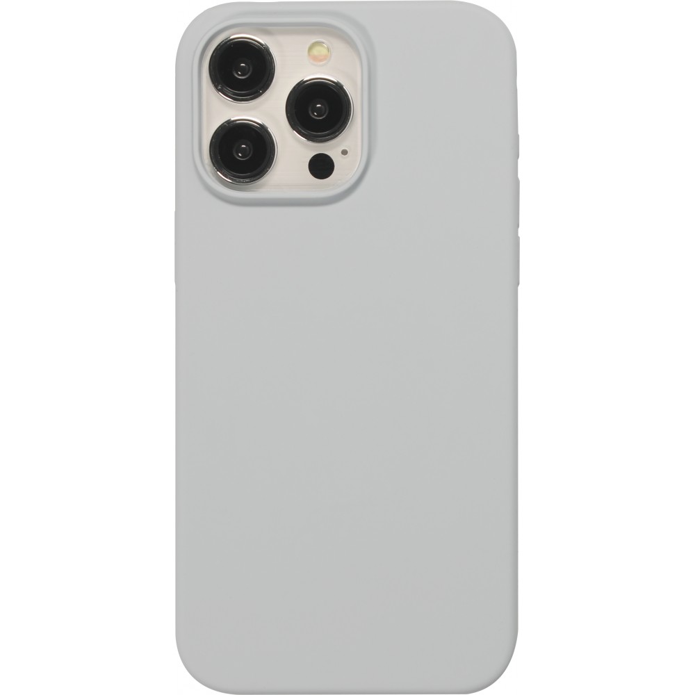 iPhone 15 Plus Case Hülle - Soft Touch - Hellgrau