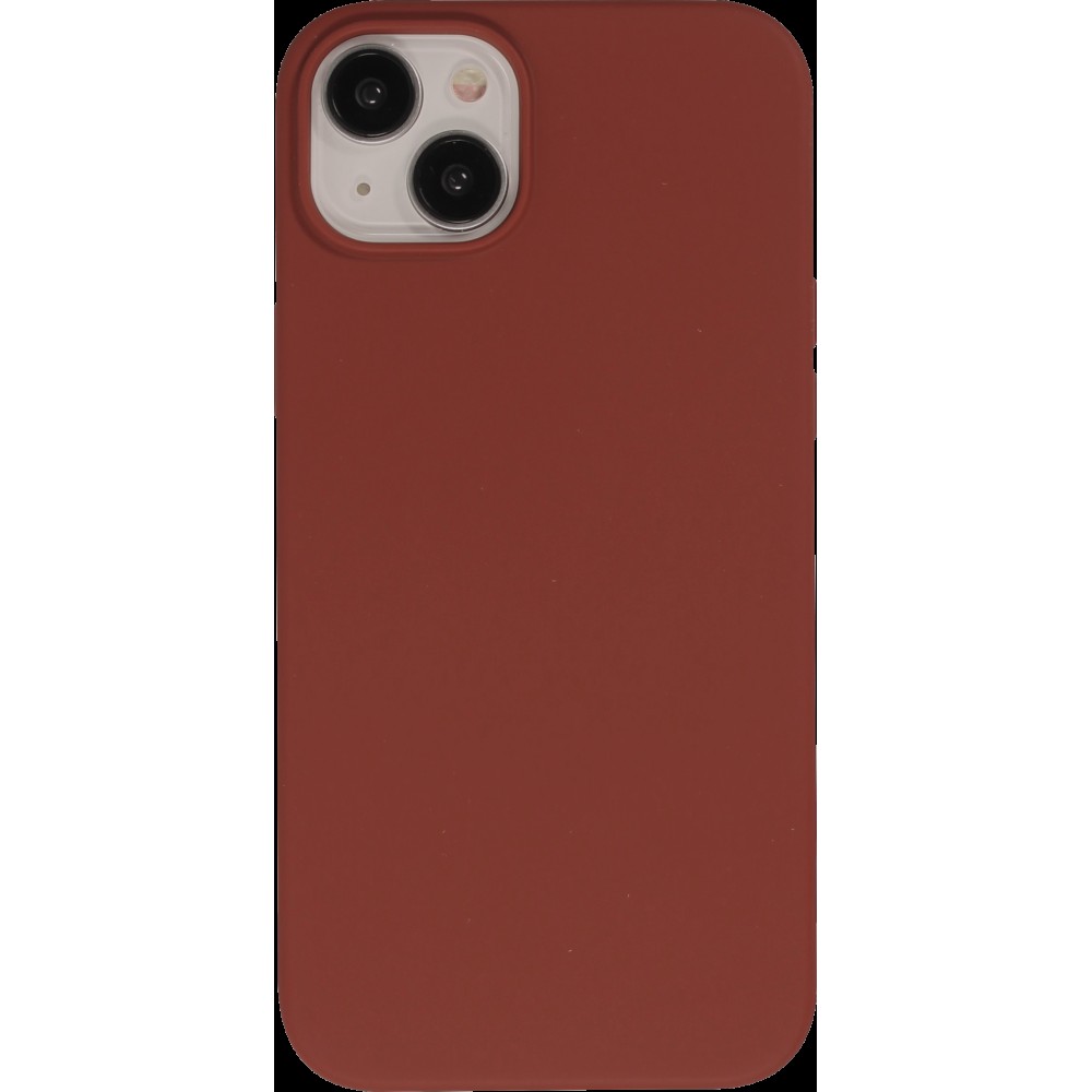 iPhone 15 Plus Case Hülle - Soft Touch - Terracotta