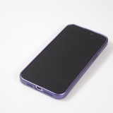 iPhone 16 Pro Max Case Hülle - Gummi weich mit Kameraschutzglas MagSafe - Violett