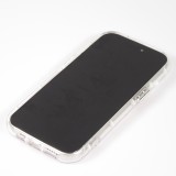 iPhone 15 Pro Max Case Hülle - Silikon Spiegel Motivational - Silber