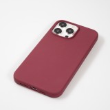 iPhone 15 Pro Case Hülle - Soft Touch - Bordeaux