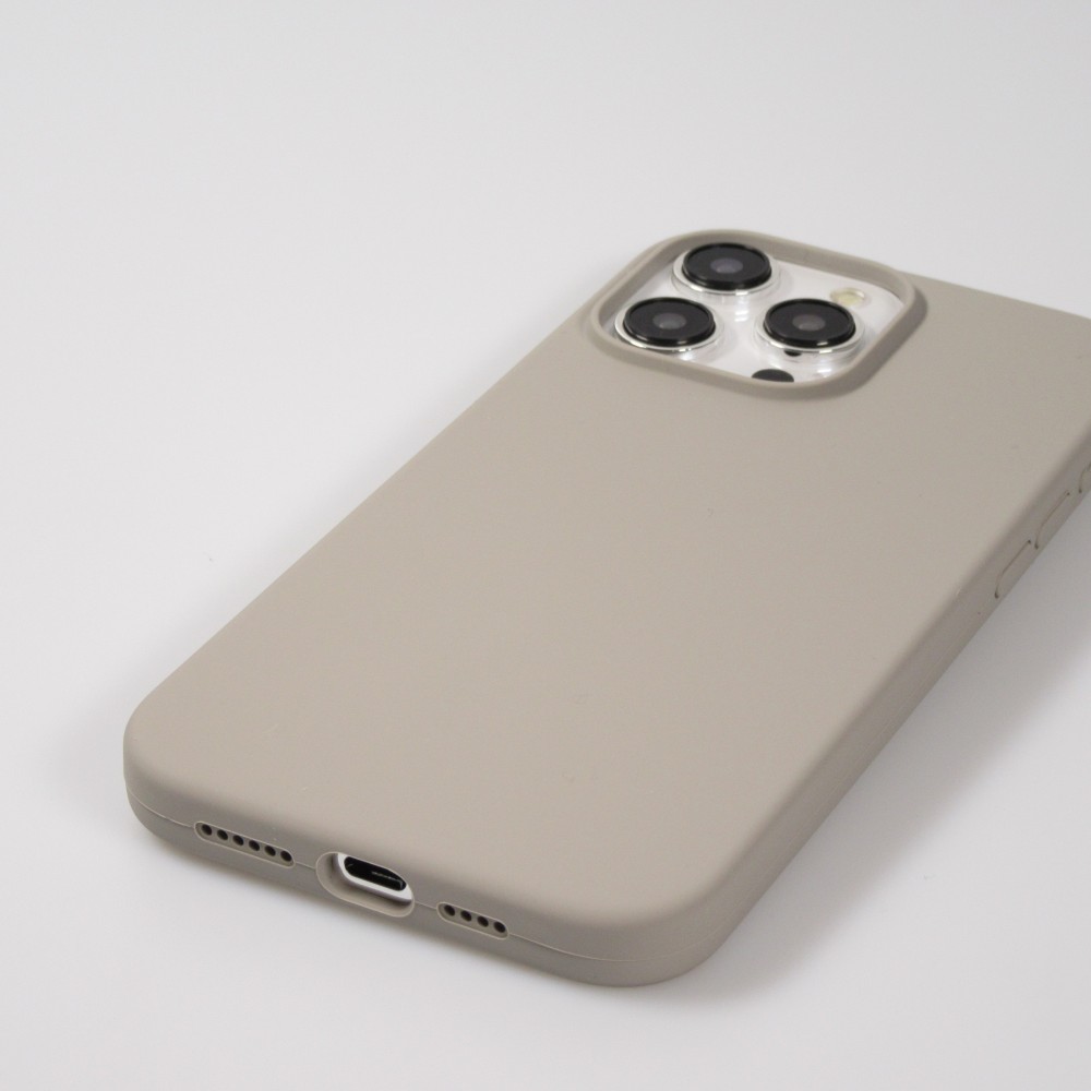 iPhone 15 Pro Max Case Hülle - Soft Touch - Taupe