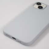 iPhone 15 Plus Case Hülle - Soft Touch - Hellgrau