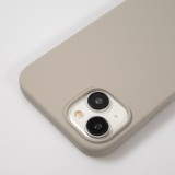 iPhone 15 Plus Case Hülle - Soft Touch - Taupe