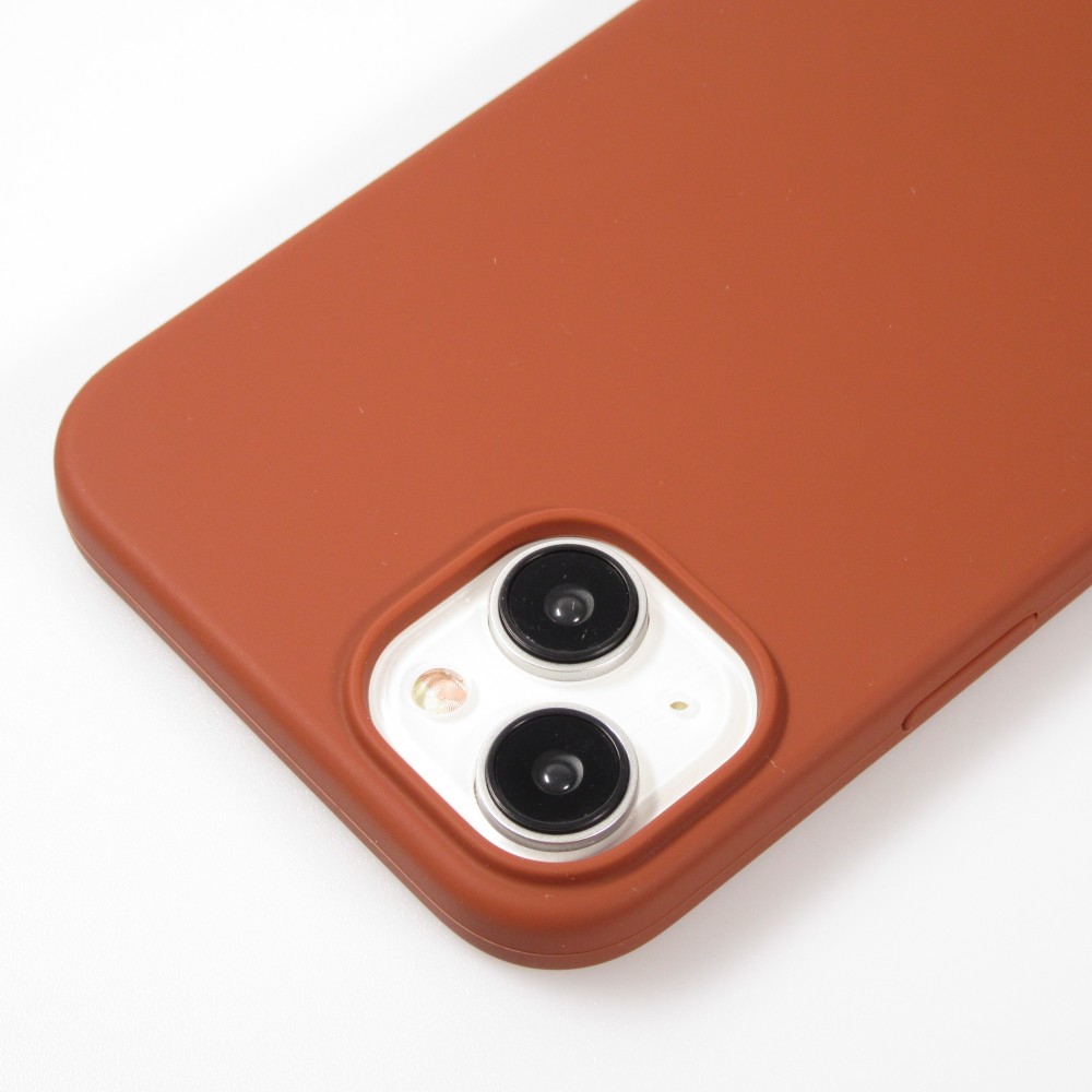 iPhone 15 Plus Case Hülle - Soft Touch - Terracotta