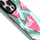 iPhone 15 Case Hülle - Youngkit Summer Fruit-Themed Case mit Magsafe - Wassermelon