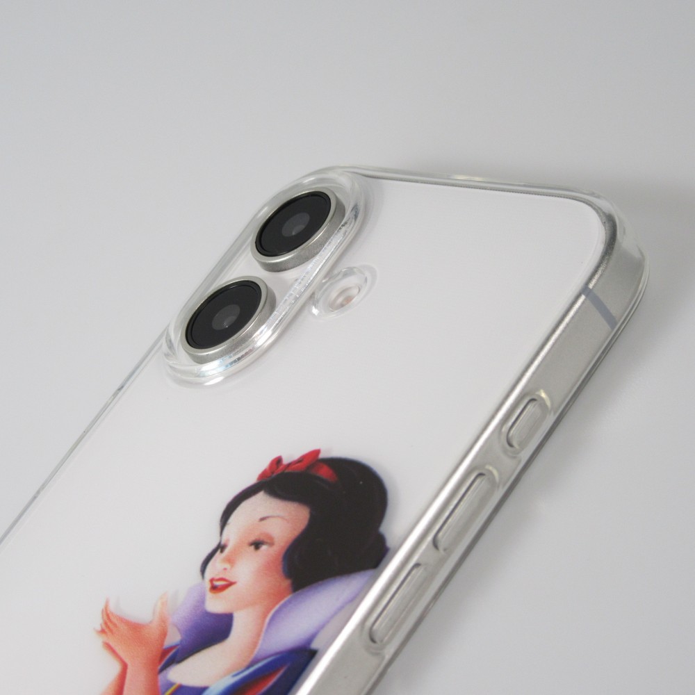 iPhone 16 Plus Case Hülle - Gummi cartoon Schneewittchen