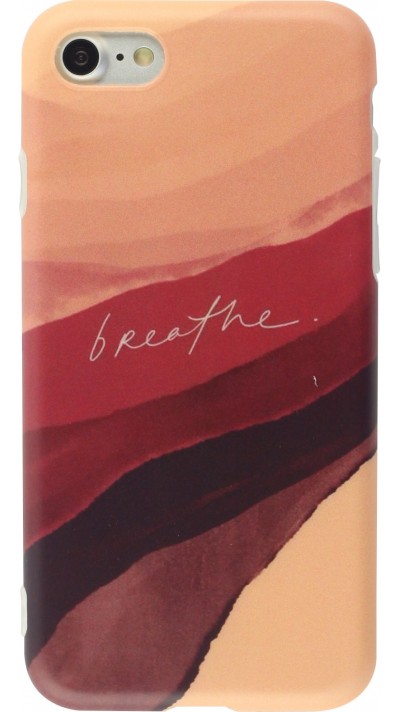 Hülle iPhone 7 / 8 / SE (2020, 2022) - Abstrakte Kunst breathe