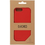 Hülle iPhone 6/6s / 7 / 8 / SE (2020) - Bioka Biologisch Abbaubar Eco-Friendly Kompostierbar - Rot