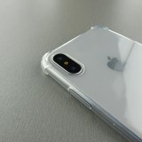 Hülle iPhone X / Xs - Gummi Transparent Gel Bumper mit extra Schutz für Ecken Antischock