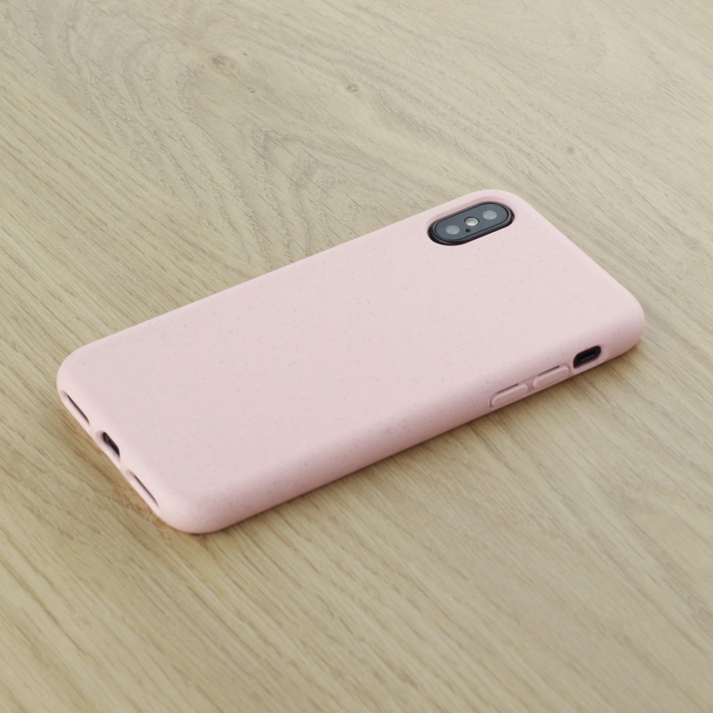 Hülle iPhone X / Xs - Bio Eco-Friendly - Rosa