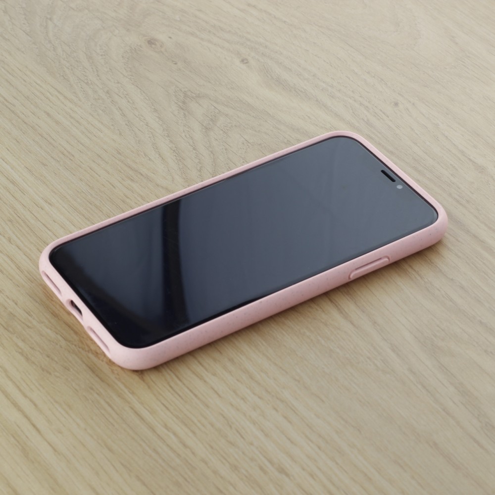 Hülle iPhone X / Xs - Bio Eco-Friendly - Rosa